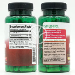 スワンソン_CoQ10 120mg、100カプセル
