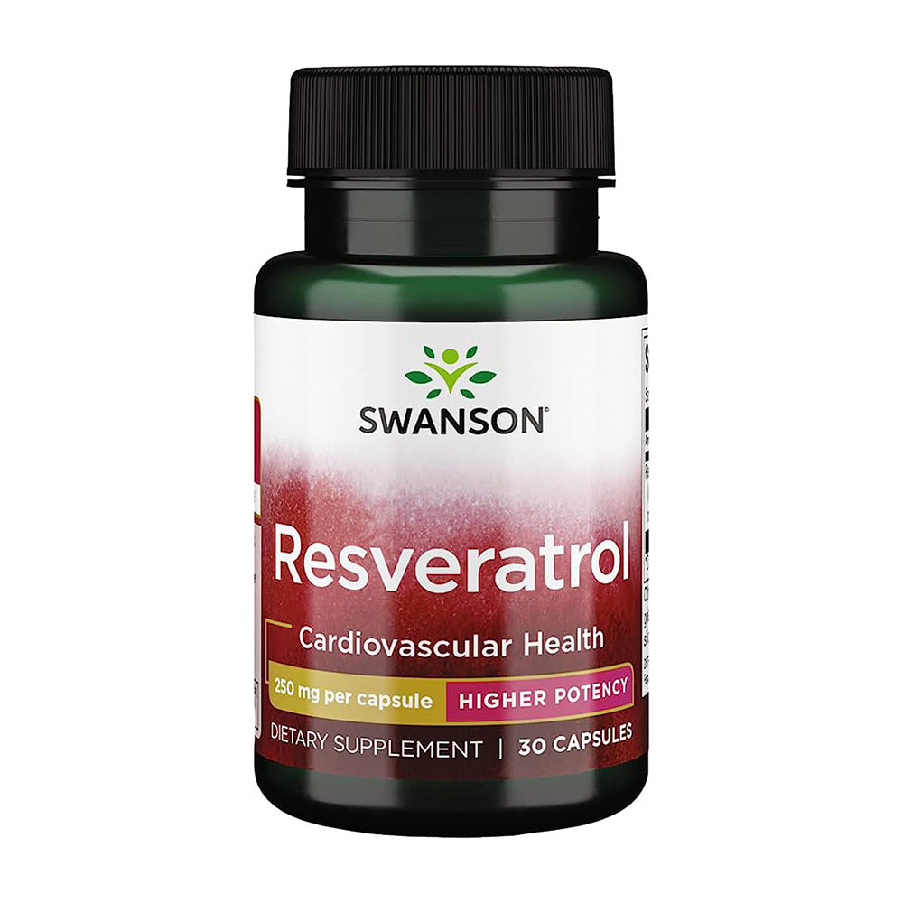 スワンソン_レスベラトロールハイポテンシー250mg、30カプセル