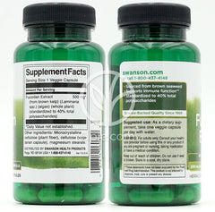 スワンソン_フコイダンエキス500mg、ベジカプセル60粒