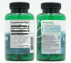 スワンソン_L-カルニチン500mg、100錠