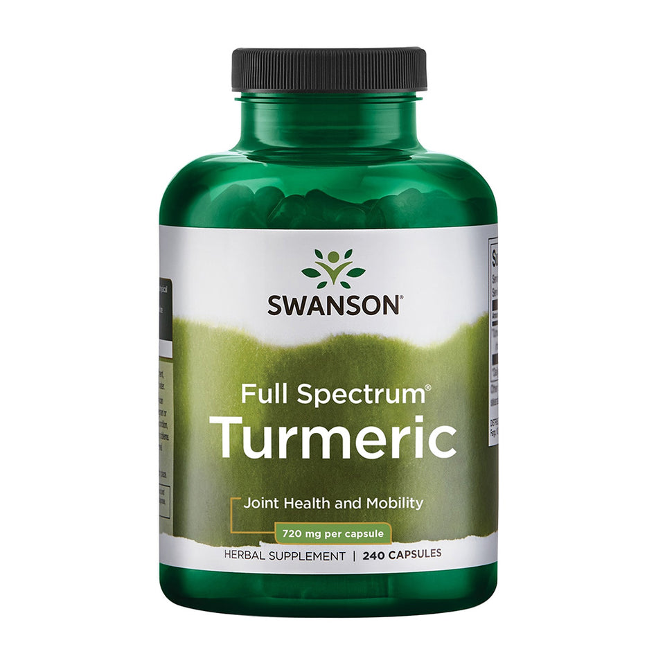 スワンソン_フルスペクトラムターメリック 720mg、240カプセル