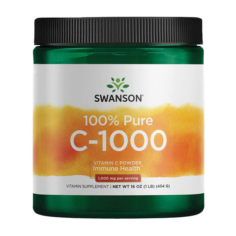 스완슨_100% 퓨어 C-1000 비타민 C 파우더 1,000mg, 454g