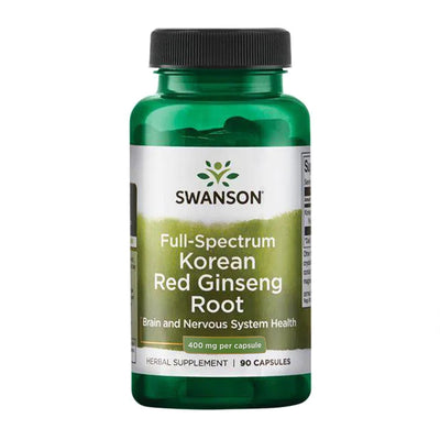 스완슨_풀 스펙트럼 코리안 레드 진생 루트 400mg, 90캡슐