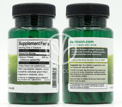 スワンソン_ハイビスカスフラワー 400mg、60カプセル