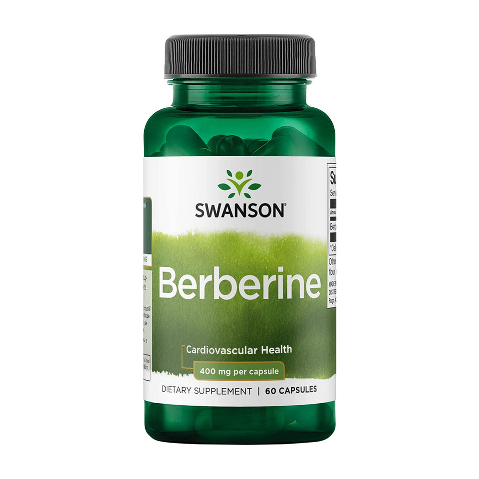 スワンソン_ベルベリン 400mg、60カプセル