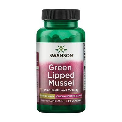 スワンソン_緑イ貝 500mg、60カプセル