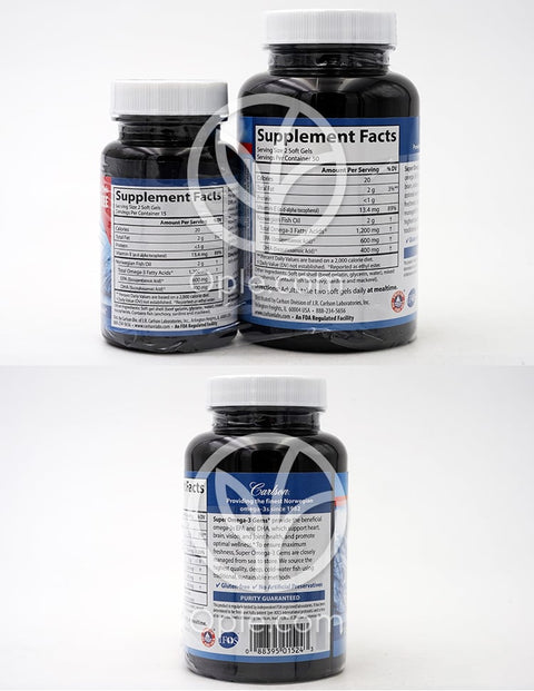칼슨랩스_슈퍼 오메가 3 피쉬 오일 (100+30 소프트젤) 1200mg, 130 소프트젤