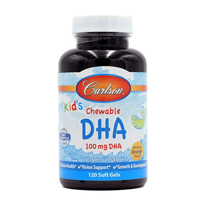 칼슨랩스_츄어블 DHA, 120 소프트젤