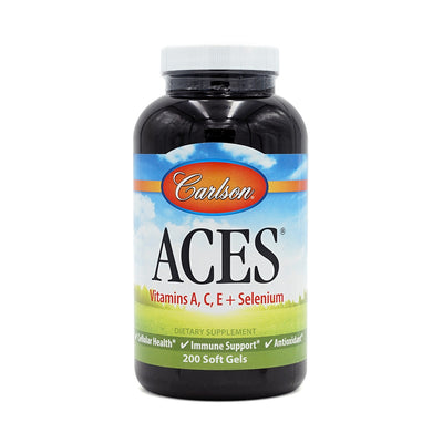 カールソンラボ_ACES ビタミン A、C、E+セレン、200ソフトジェル