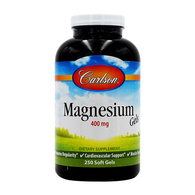 칼슨랩스_마그네슘 젤 400mg, 250 소프트젤
