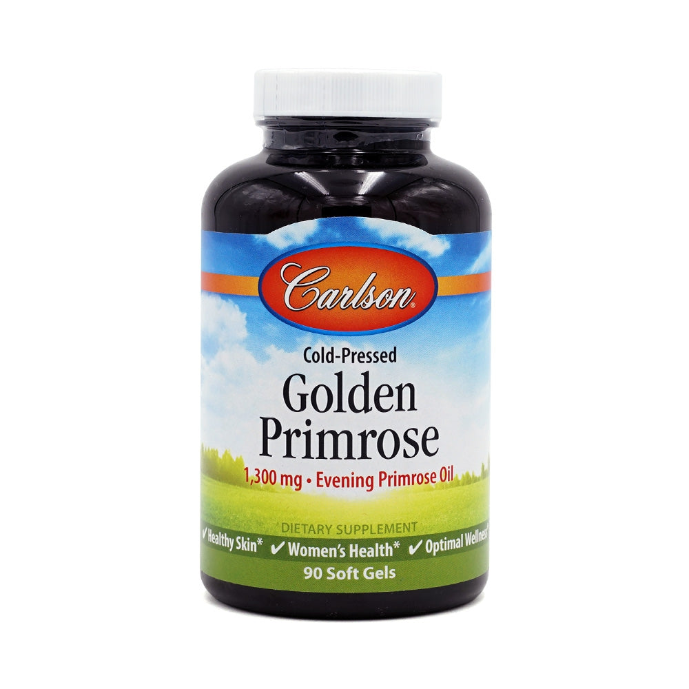 Carlson Labs 月見草オイル ガンマリノレン酸 1300mg, 90ソフトジェル