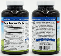 Carlson Labs 月見草オイル ガンマリノレン酸 1300mg, 90ソフトジェル
