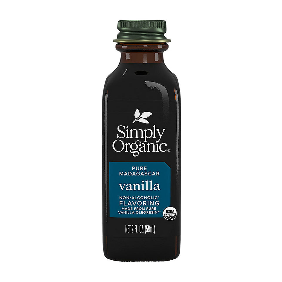 シンプリーオーガニック_ピュア マダガスカル バニラノンアルコール香料、59ml