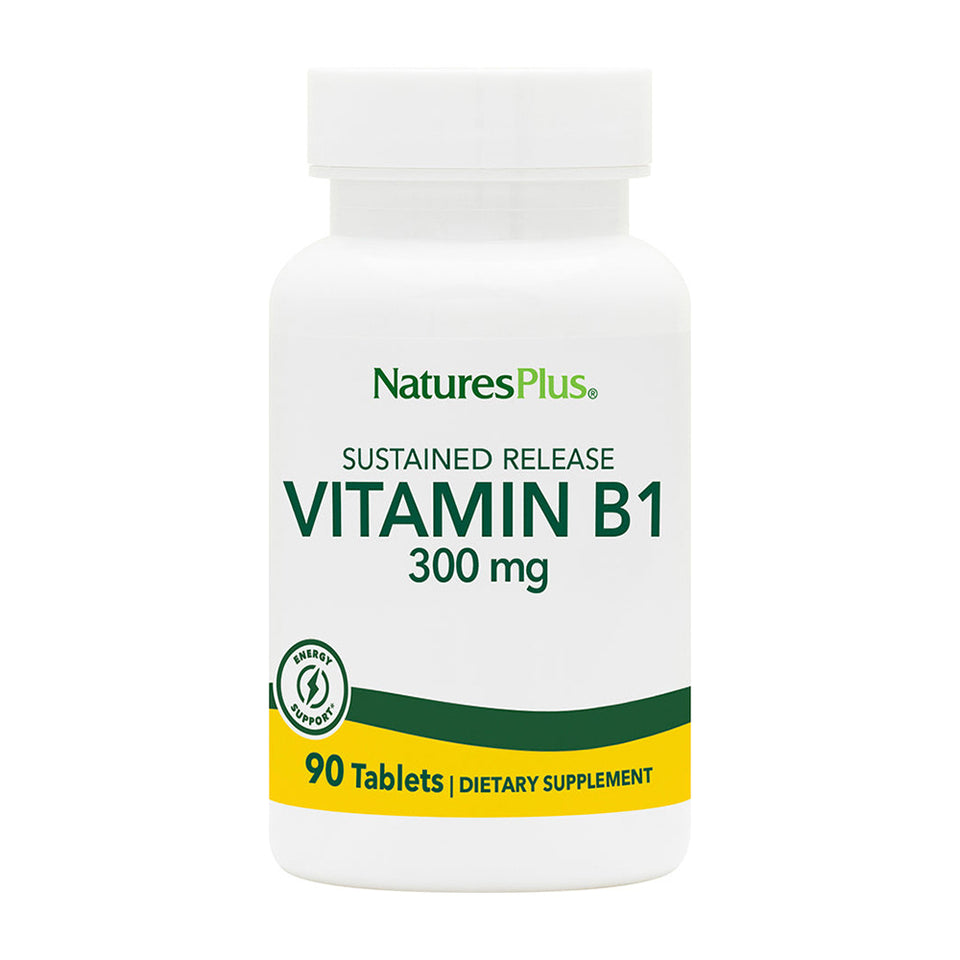 ネイチャーズプラス_サステインドリリースビタミンB1 300mg、90タブレット