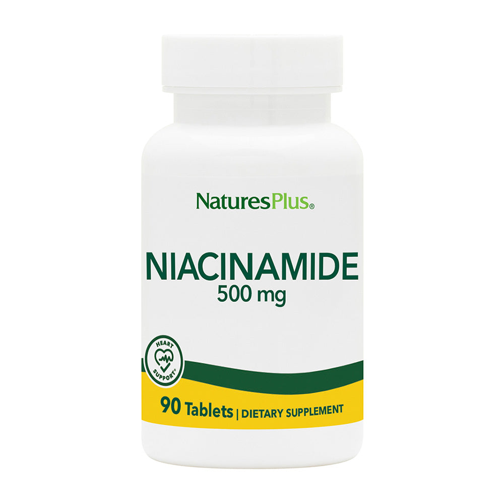 ネイチャーズプラス_ナイアシンアミド500mg、90タブレット