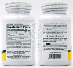 네이쳐스플러스_서스테인드 릴리즈 울트라 비타민C 2000mg, 60타블렛
