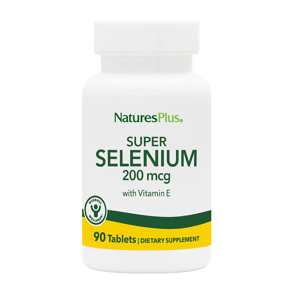 ネイチャーズプラス_スーパーセレニウム 200mcg ウィズ ビタミンE、90タブレット