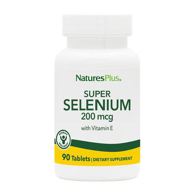 ネイチャーズプラス_スーパーセレニウム 200mcg ウィズ ビタミンE、90タブレット
