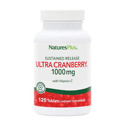 ネイチャーズプラス_サステインドリリース ウルトラクランベリー 1000mg ビタミンC配合 120粒