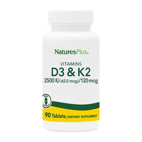 네이쳐스플러스_비타민 D3 2500IU / K2 120mcg, 90타블렛