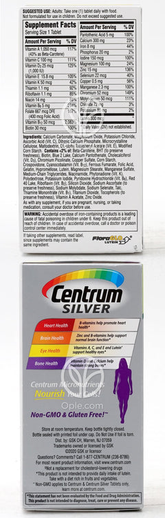 Centrum_Centrum Silver Women 50+、100錠