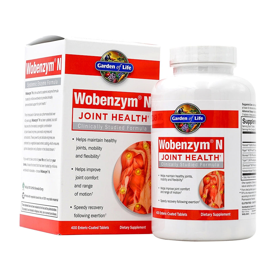 Wobenzym N ジョイントヘルス、腸溶錠400錠