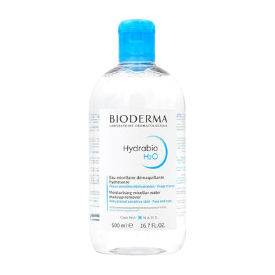 BIODERMA_イドラビオ エイチツーオー モイスチャライジング ミセラーウォータークレンジング、500ml