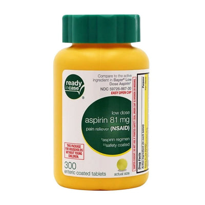 라이프익스텐션_아스피린 로우 도즈 세이프티 코팅 81mg, 300 장용코팅타블렛