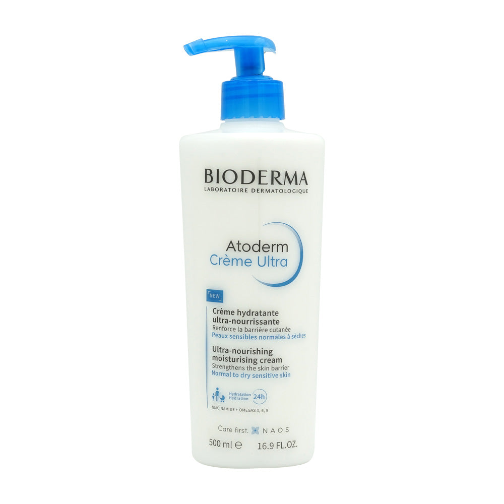 BIODERMA_アトデルム クリーム ウルトラナーシング モイスチャライジングクリーム、500ml