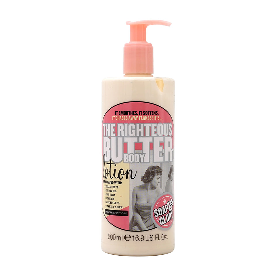 The Righteous Butter Nourishing Body Lotion Rose & Bergamot, 500mL