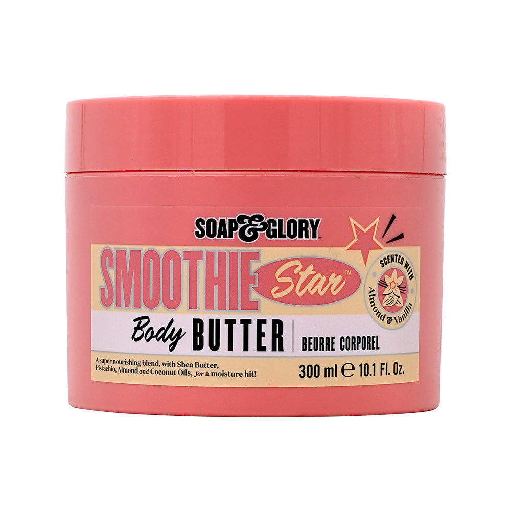 Smoothie Star ボディバターローション アーモンド＆バニラの香り、10.1液量オンス