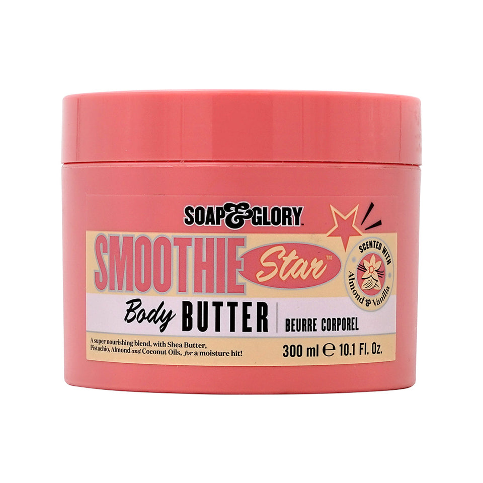 Smoothie Star ボディバターローション アーモンド＆バニラの香り、10.1液量オンス