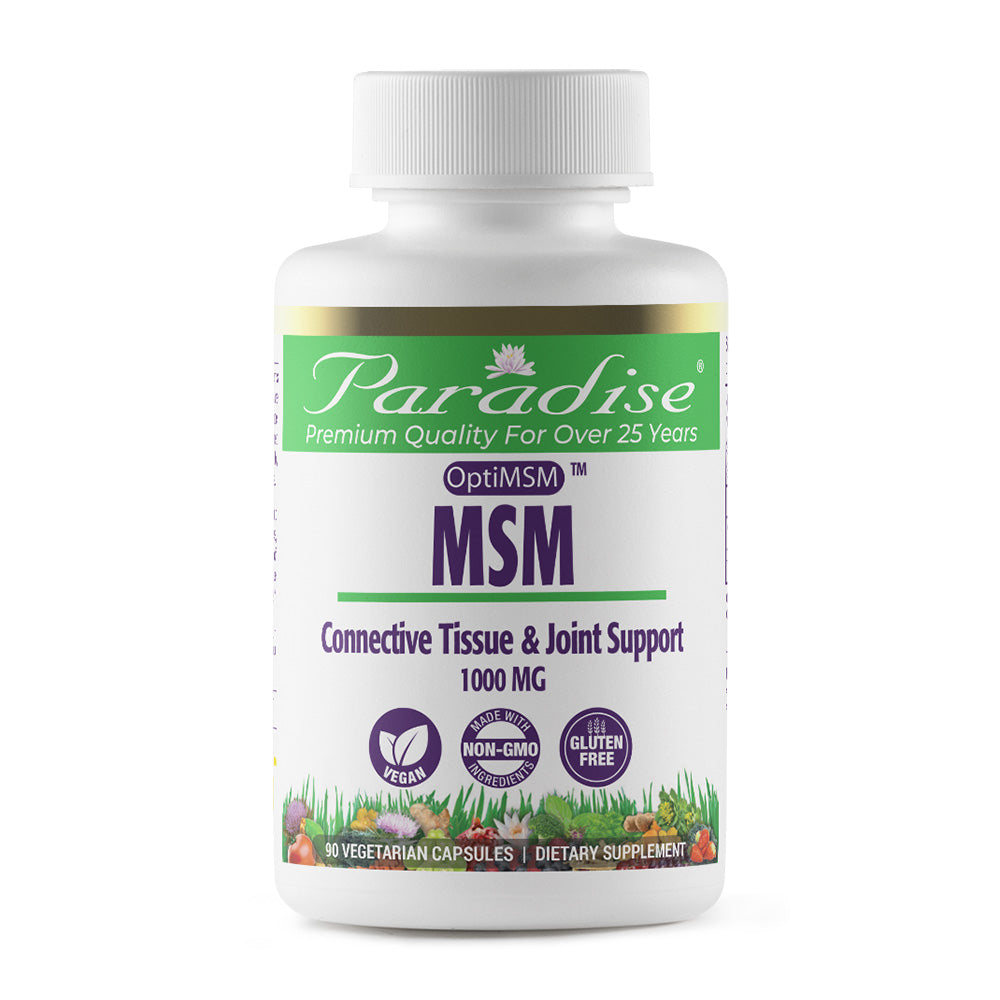パラダイスハーブ_オプティMSM 1000mg、90ベジカプセル