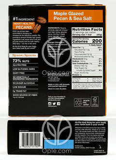 카인드_메이플 글레이즈드 피칸 앤 씨 솔트 너츠 바, 12개입