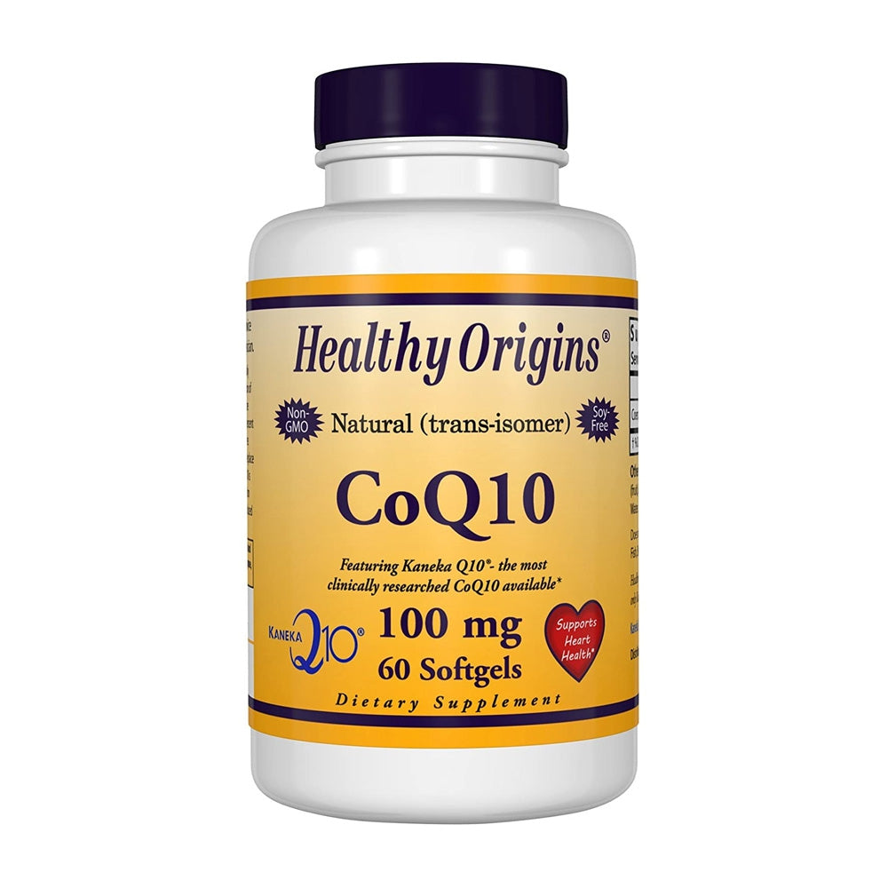 ヘルシーオリジンズ_コエンザイムQ10 100mg、60ソフトジェル