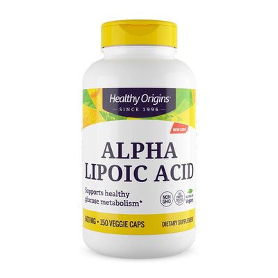 Healthy Origins_アルファリポ酸 600mg、150植物性カプセル