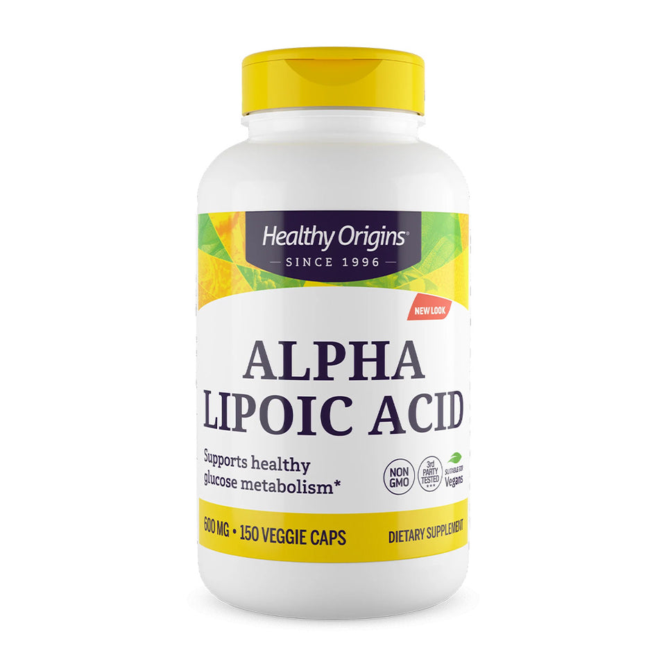 Healthy Origins_アルファリポ酸 600mg、150植物性カプセル