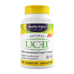 헬시오리진스_내추럴 UC-II 위드 언디네이쳐드 타입 II 콜라겐 40mg, 60 베지캡슐