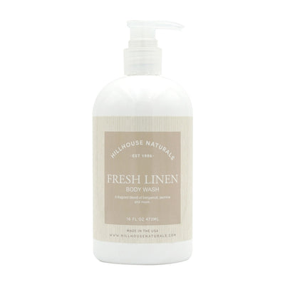 Hill House Naturals_フレッシュリネンボディウォッシュ、473ml