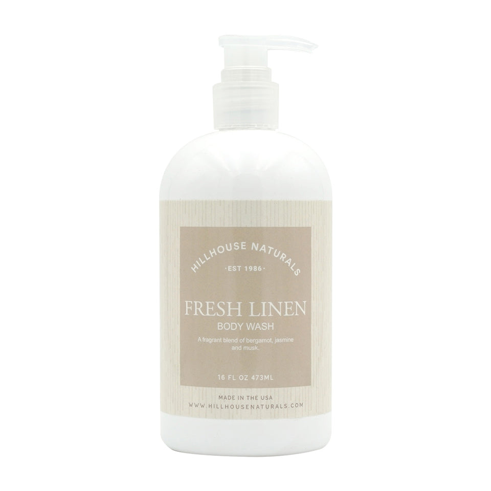 Hill House Naturals_フレッシュリネンボディウォッシュ、473ml