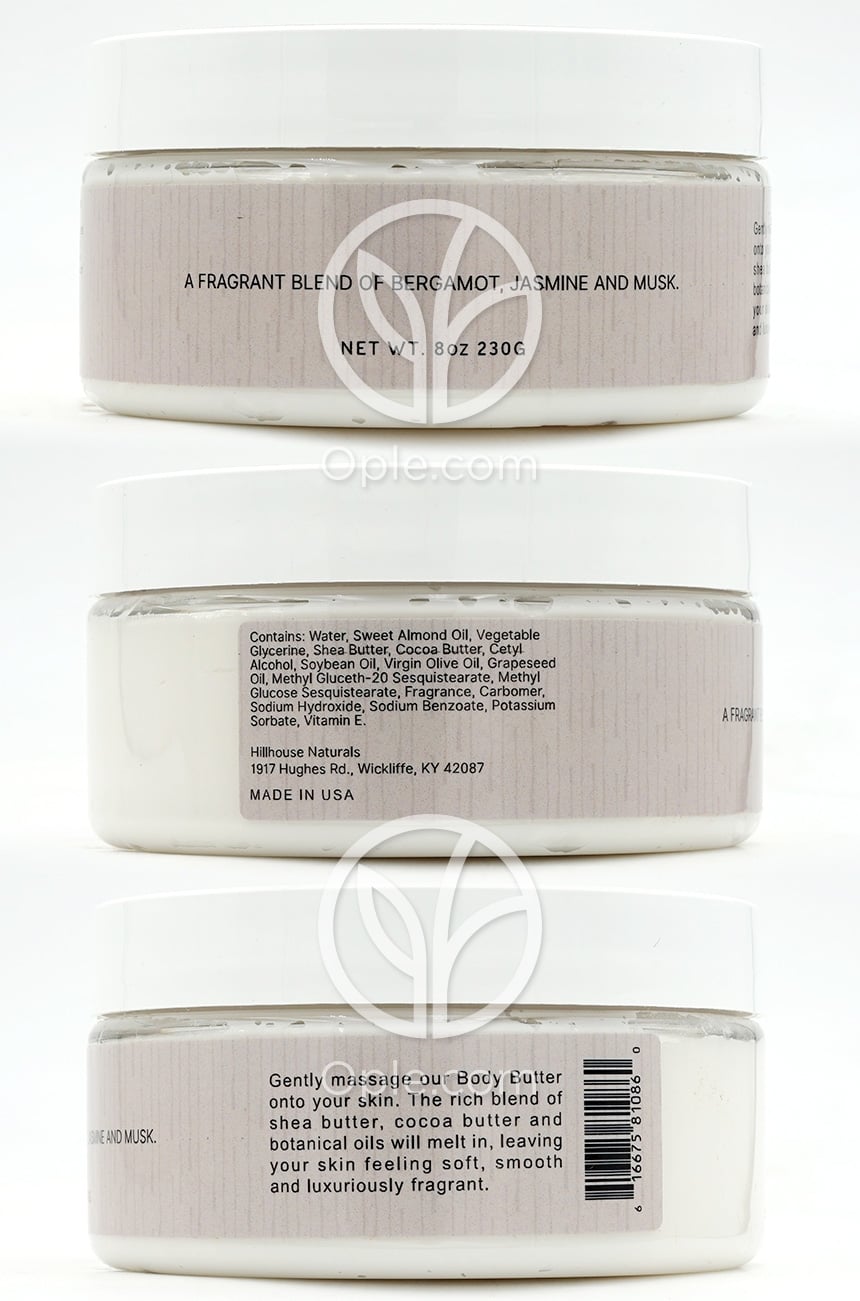 Fresh Linen Body Butter,  8 oz — 후면