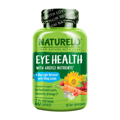 Naturelo _アイヘルス with AREDS 2 ニュートリエント+ブルーライトディフェンス with 20mg ルテイン、60植物性カプセル