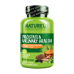 Naturelo 前立腺&尿路健康, 60 植物性カプセル