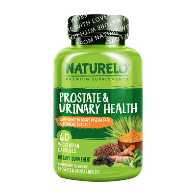 Naturelo 前立腺&尿路健康, 60 植物性カプセル