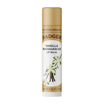 バジャー_リップバーム バニラ マダガスカル、4.2g