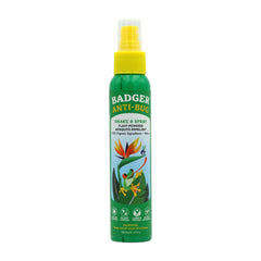 バジャー_アンチバグシェイク&スプレー プラントパワー虫よけ剤、118.3ml
