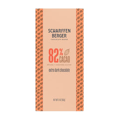 샤펜버거_82% 엑스트라 다크 초콜릿 바, 85g