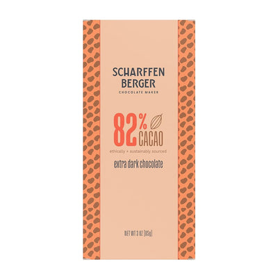 シャッフェンバーガー_82% エクストラダークチョコレートバー、85g
