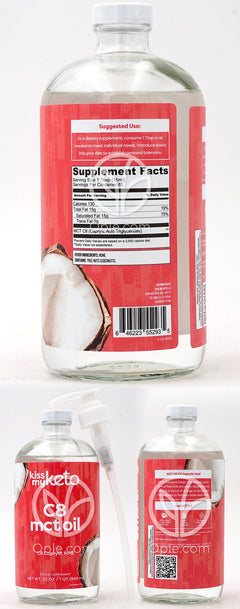 Kisumaykito C8 MCTオイル, 946ml