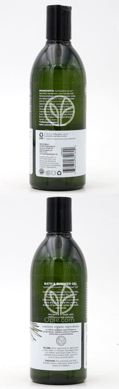 アバロンオーガニクス_ナーシングラベンダーバス&シャワージェル、355ml